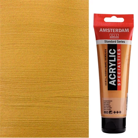 Akrilfesték AMSTERDAM 120ml 803 deep gold
