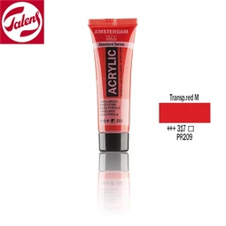 Akrilfesték AMSTERDAM 20ml 317 transparent red medium