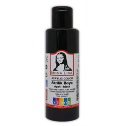 Akrilfesték Mona Lisa 70 ml fekete