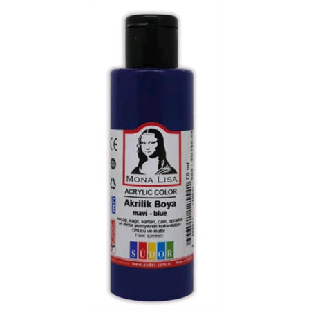 Akrilfesték Mona Lisa 70 ml sötétkék