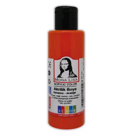 Akrilfesték Mona Lisa 70 ml narancs