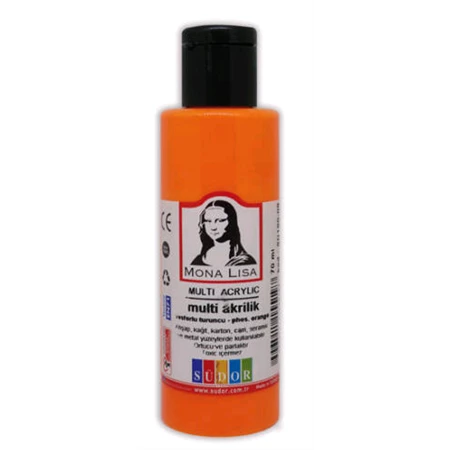 Akrilfesték Mona Lisa 70 ml neon narancs