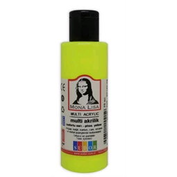 Akrilfesték Mona Lisa 70 ml neon sárga