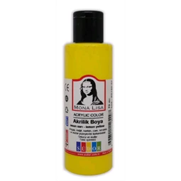 Akrilfesték Mona Lisa 70 ml sárga