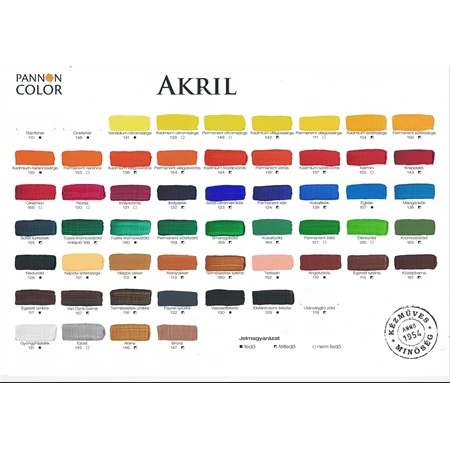 Akrilfesték PANNONCOLOR 22ml permanent sötét zöld