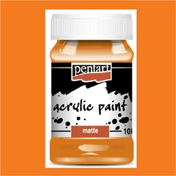 Akrilfesték PENTART 100ml matt narancs