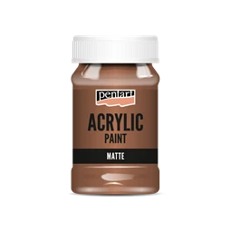 Akrilfesték PENTART 100ml matt vörösbarna agyag