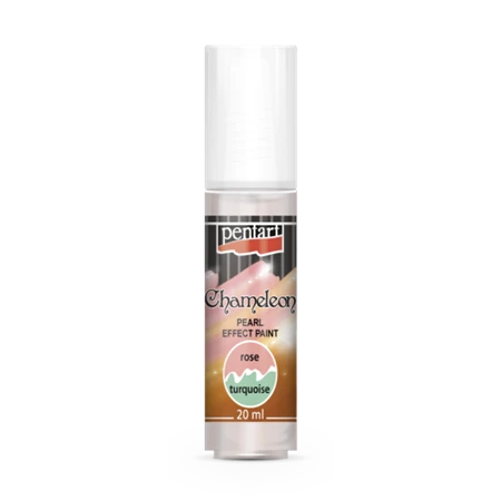 Akrilfesték PENTART 20ml Chameleon effekt gyöngyház rózsa-türkiz