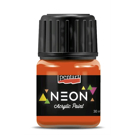 Akrilfesték PENTART 30ml neon, narancs