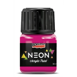 Akrilfesték PENTART 30ml neon, pink