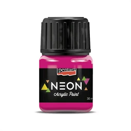 Akrilfesték PENTART 30ml neon, pink