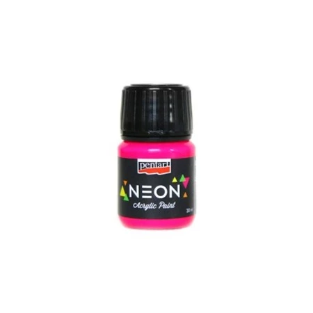 Akrilfesték PENTART 30ml neon, pink