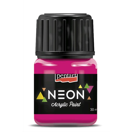 Akrilfesték PENTART 30ml neon, pink