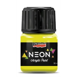 Akrilfesték PENTART 30ml neon, sárga