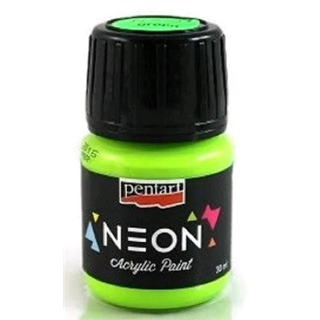 Akrilfesték PENTART 30ml neon, zöld