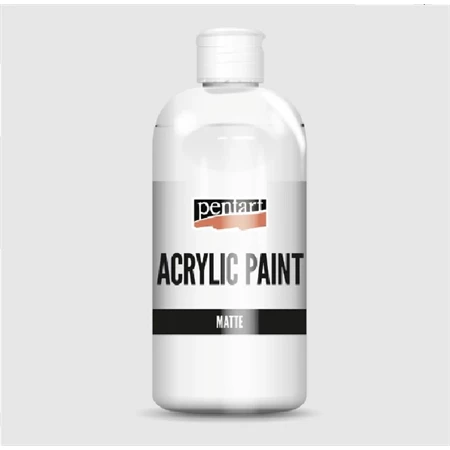 Akrilfesték PENTART 500ml matt fehér