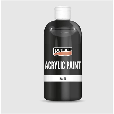 Akrilfesték PENTART 500ml matt fekete