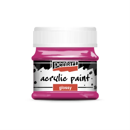Akrilfesték PENTART 50ml fényes magenta