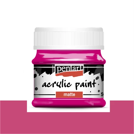 Akrilfesték PENTART 50ml matt magenta