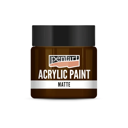 Akrilfesték PENTART 50ml matt vörösbarna