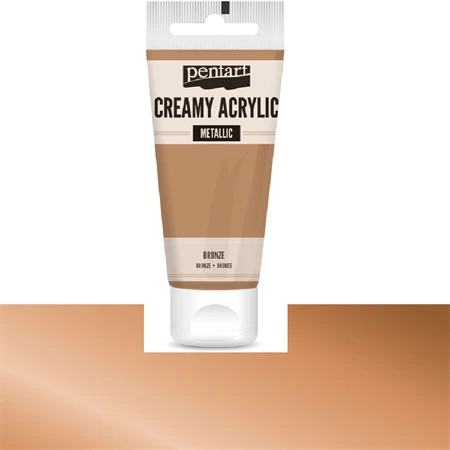 Akrilfesték PENTART 60ml krémes metál bronz