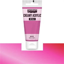 Akrilfesték PENTART 60ml krémes metál magenta