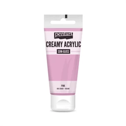 Akrilfesték PENTART 60ml krémes selyemfényű pink