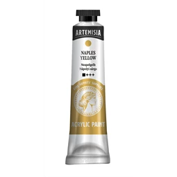 Akrilfesték PENTART ARTEMISIA művészfesték 120ml nápolyi sárga