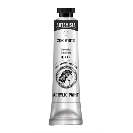 Akrilfesték PENTART ARTEMISIA művészfesték 120ml világos cinkfehér