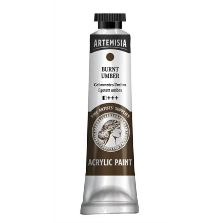 Akrilfesték PENTART ARTEMISIA művészfesték 120ml világos égetett umbra