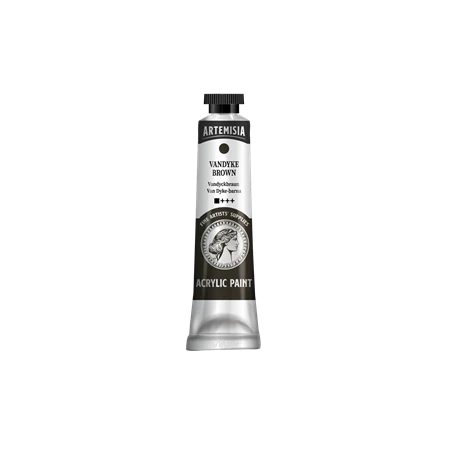Akrilfesték PENTART ARTEMISIA művészfesték 20ml Van Dyke-barna