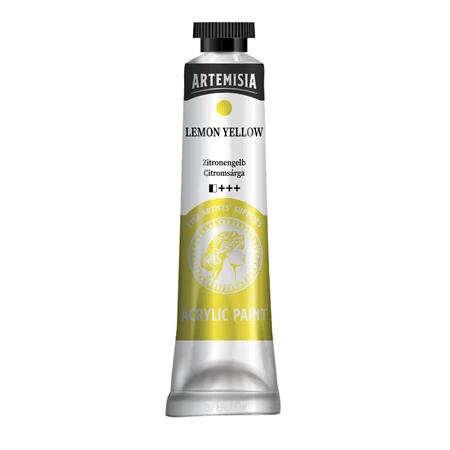Akrilfesték PENTART ARTEMISIA művészfesték 20ml citromsárga