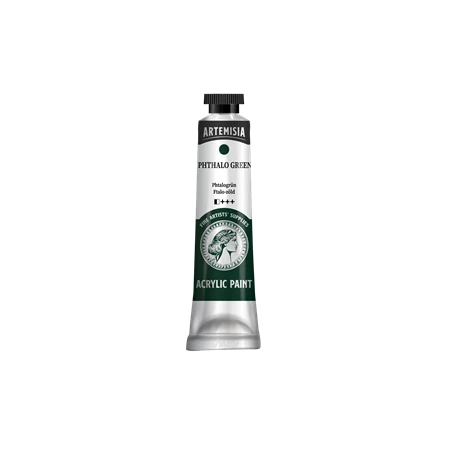 Akrilfesték PENTART ARTEMISIA művészfesték 20ml ftalo zöld