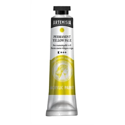 Akrilfesték PENTART ARTEMISIA művészfesték 20ml permanens világossárga