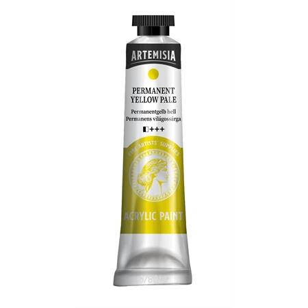 Akrilfesték PENTART ARTEMISIA művészfesték 20ml permanens világossárga