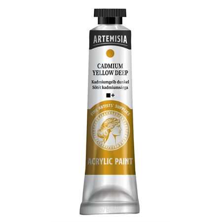 Akrilfesték PENTART ARTEMISIA művészfesték 20ml sötét kadmiumsárga