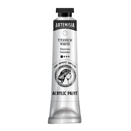 Akrilfesték PENTART ARTEMISIA művészfesték 20ml titánfehér