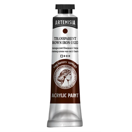 Akrilfesték PENTART ARTEMISIA művészfesték 20ml transzparens vas-oxid barna
