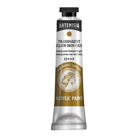 Akrilfesték PENTART ARTEMISIA művészfesték 20ml transzparens vas-oxid sárga