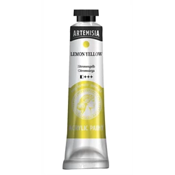 Akrilfesték PENTART ARTEMISIA művészfesték 40ml citromsárga
