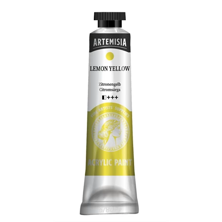 Akrilfesték PENTART ARTEMISIA művészfesték 40ml citromsárga