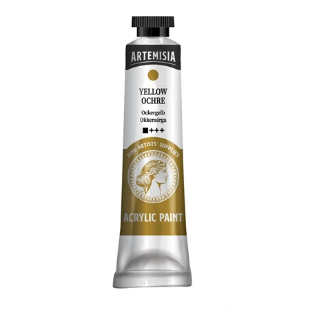 Akrilfesték PENTART ARTEMISIA művészfesték 40ml okkersárga