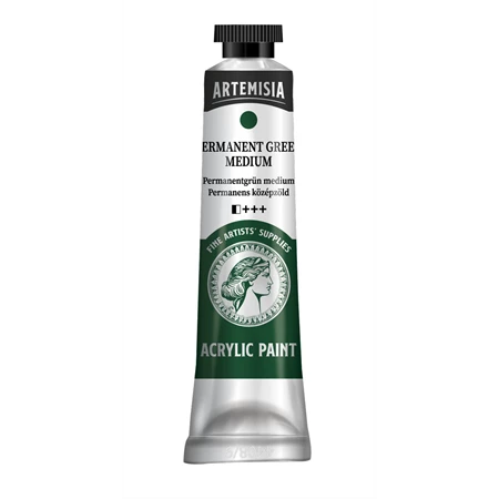 Akrilfesték PENTART ARTEMISIA művészfesték 40ml permanens középzöld