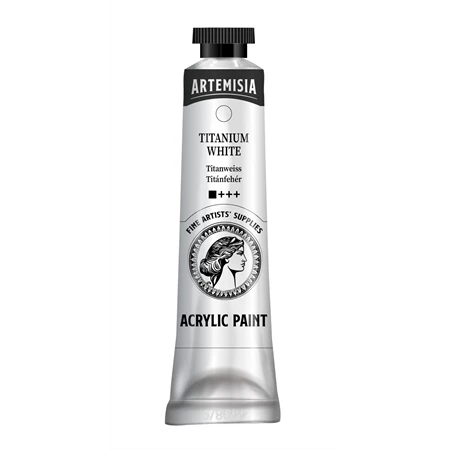 Akrilfesték PENTART ARTEMISIA művészfesték 40ml titánfehér