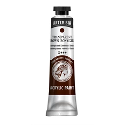 Akrilfesték PENTART ARTEMISIA művészfesték 40ml transzparens vas-oxid barna