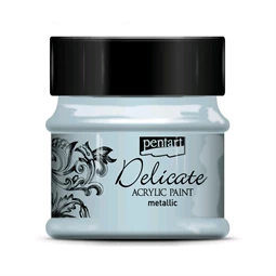 Akrilfesték PENTART Delicate metál 50ml kékezüst