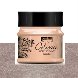 Akrilfesték PENTART Delicate metál 50ml lila-arany