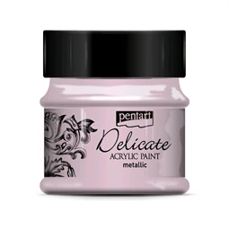 Akrilfesték PENTART Delicate metál 50ml lilaezüst