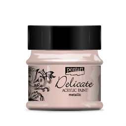 Akrilfesték PENTART Delicate metál 50ml rózsaarany