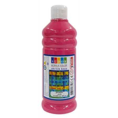 Akrilfesték SÜDOR 500ml pink